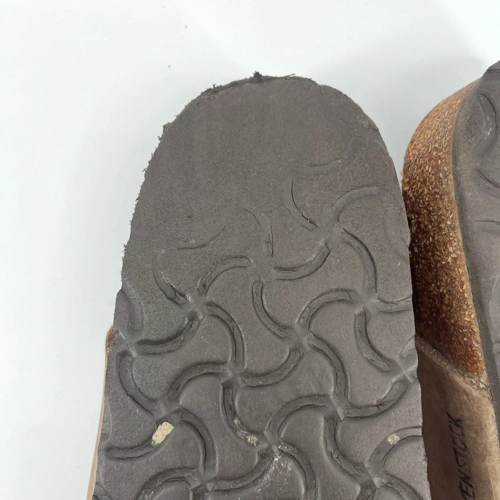 Birkenstock Milano Sandals Mens Brown Adjustable Size EUR 46/US Size 13